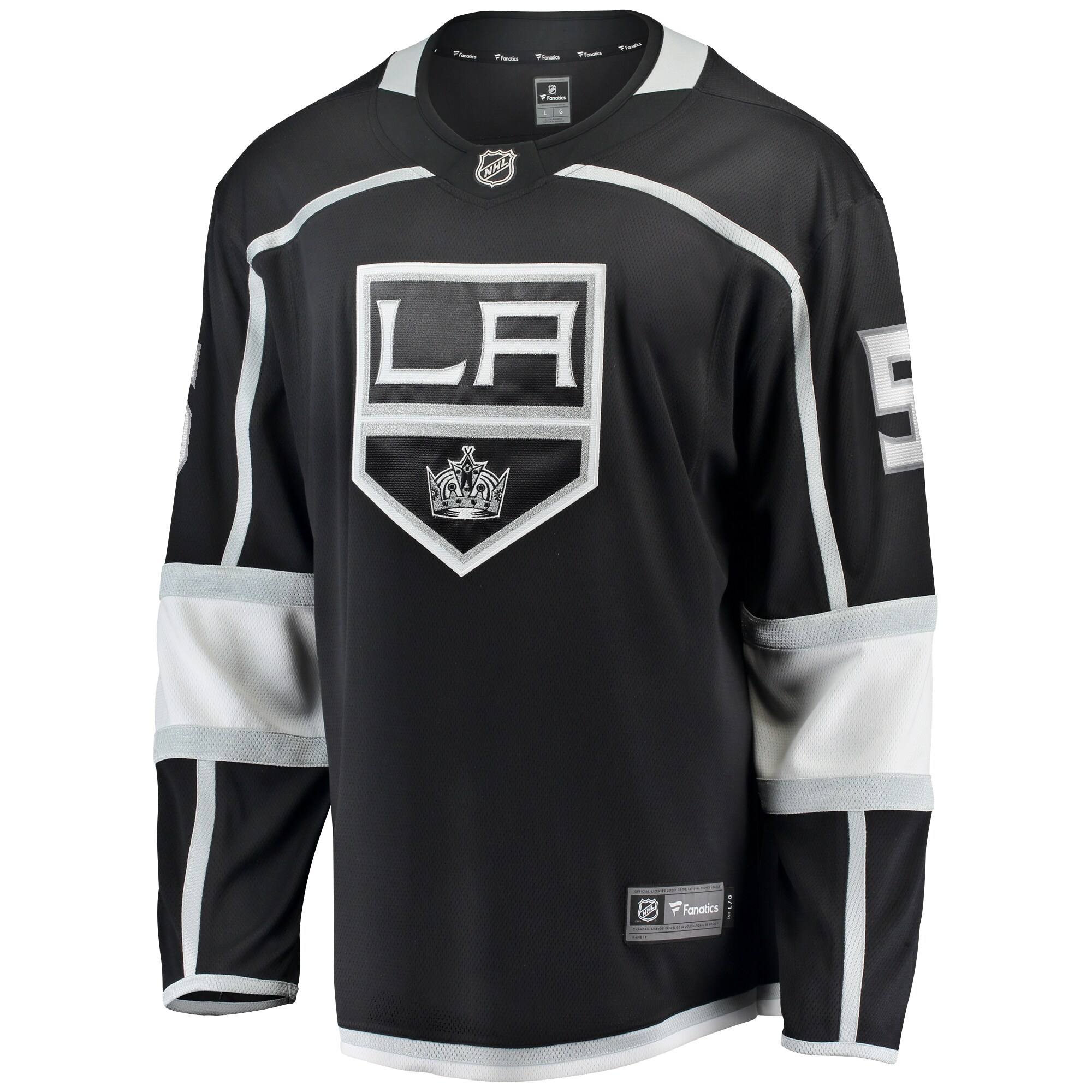 Andreas Englund Los Angeles Kings Fanatics Home Premier Breakaway Player Jersey – Black