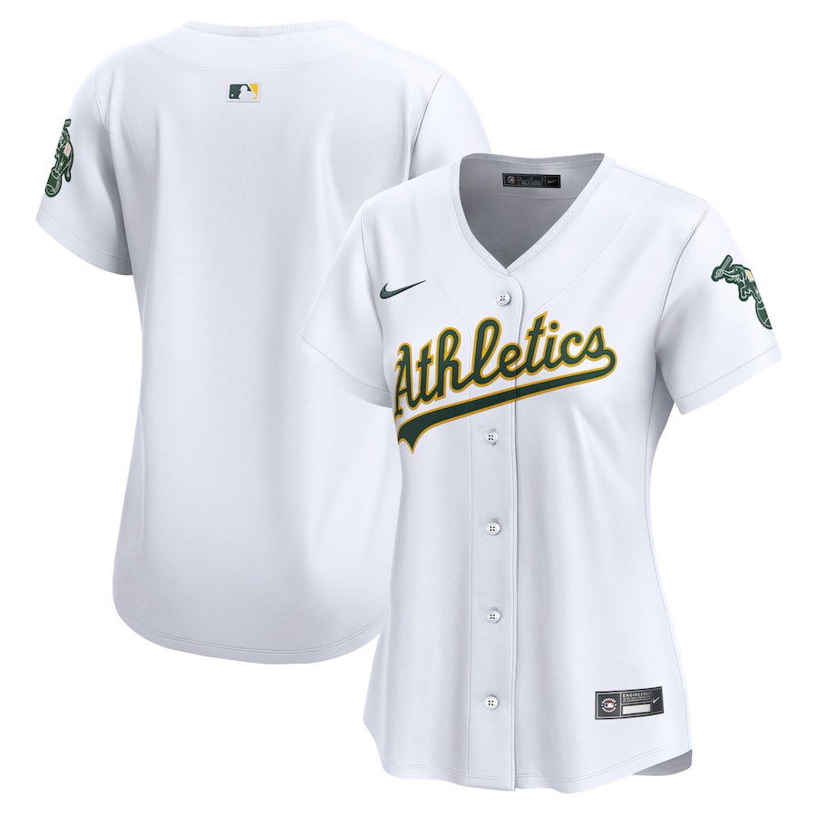 Oakland Athletics Women's Home Limited Jersey White
