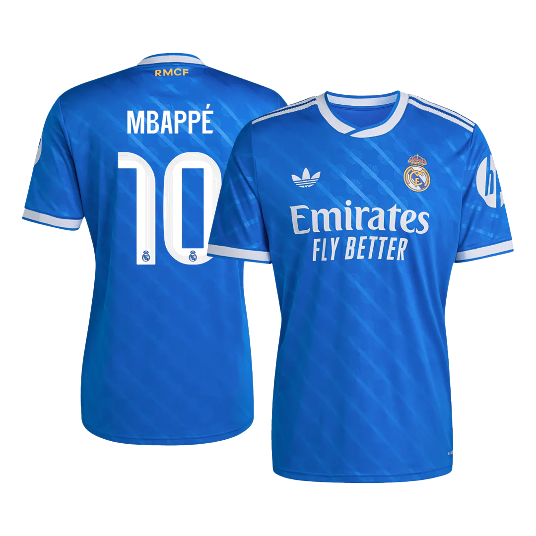 MBAPPÉ #10 Real Madrid Third Away Soccer Jersey 2025/26