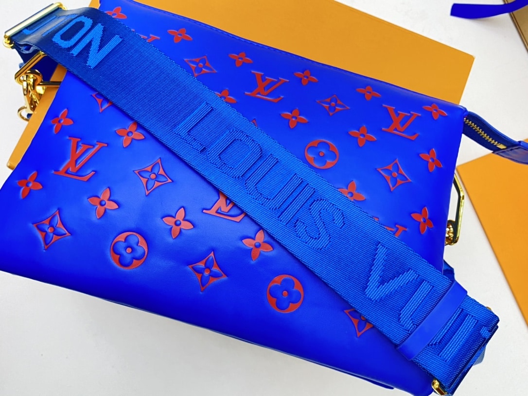 Louis Vuitton Coussin Blue Red 26Cm
