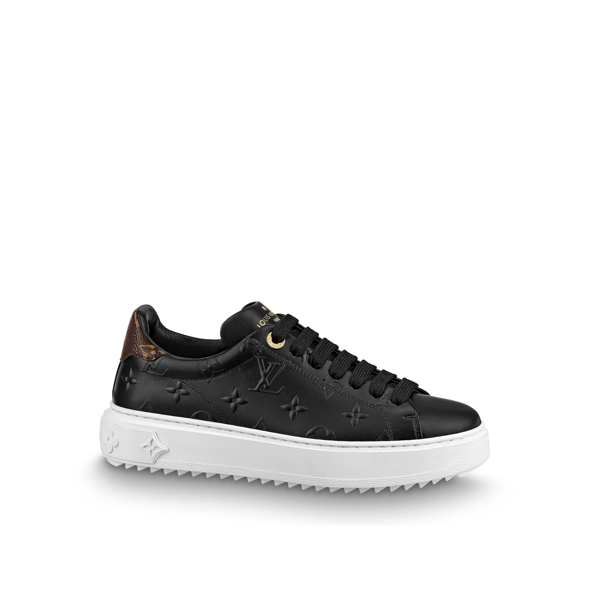 Louis Vuitton Time Out Sneaker Monogram Black