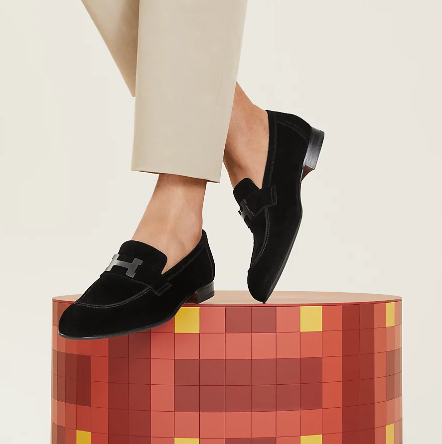 HERMES PARIS LOAFER BLACK
