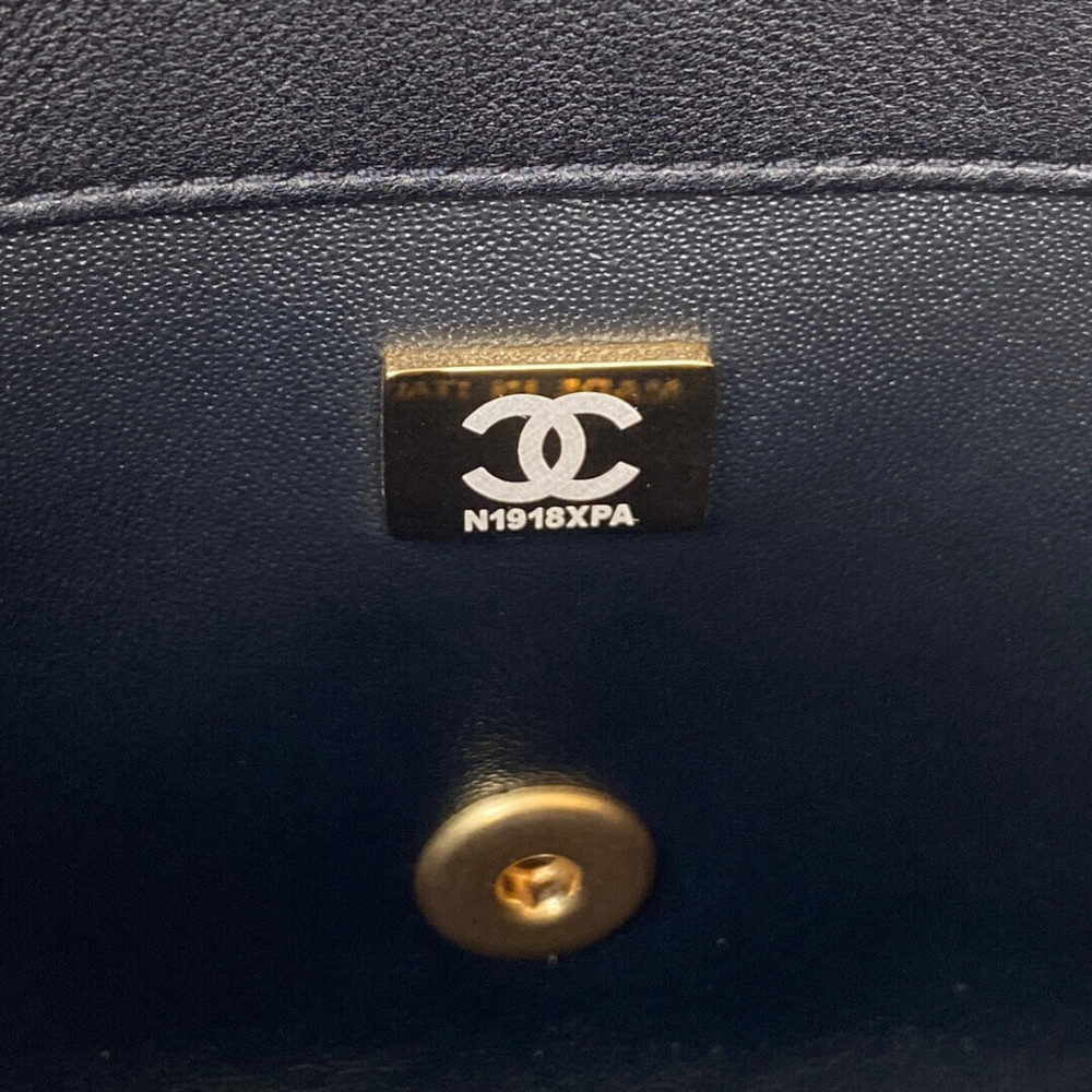 Chanel Mini Flap Bag 20cm Heart Chain