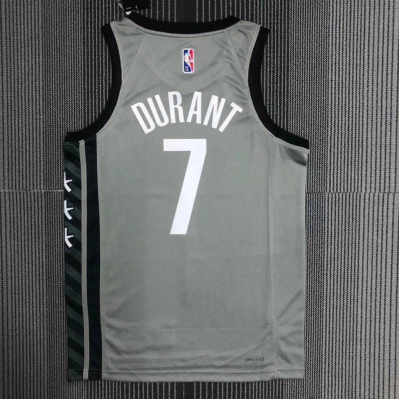 2022 NBA Brooklyn Nets (7 DURANT) Basketball Jersey