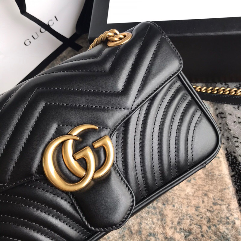 Gucci Marmont Matelassé Mini Bag 446744 Dtdit 1000