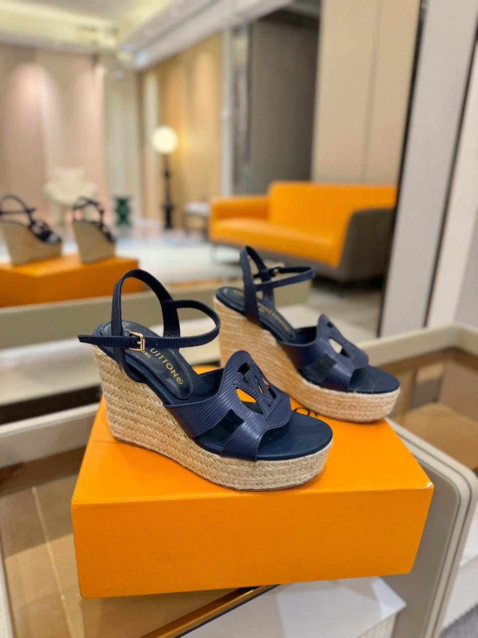 Louis Vuitton Isola Wedge Espadrille