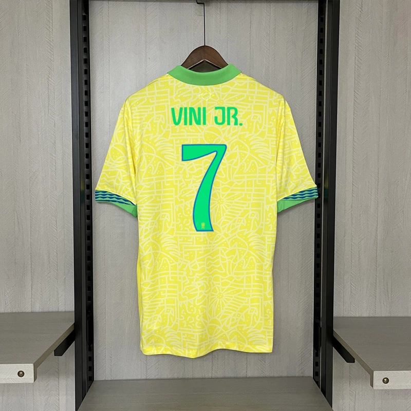 2024-25 Brazil Home  Vini Jr ENDRICK RICHARLISON Football jersey