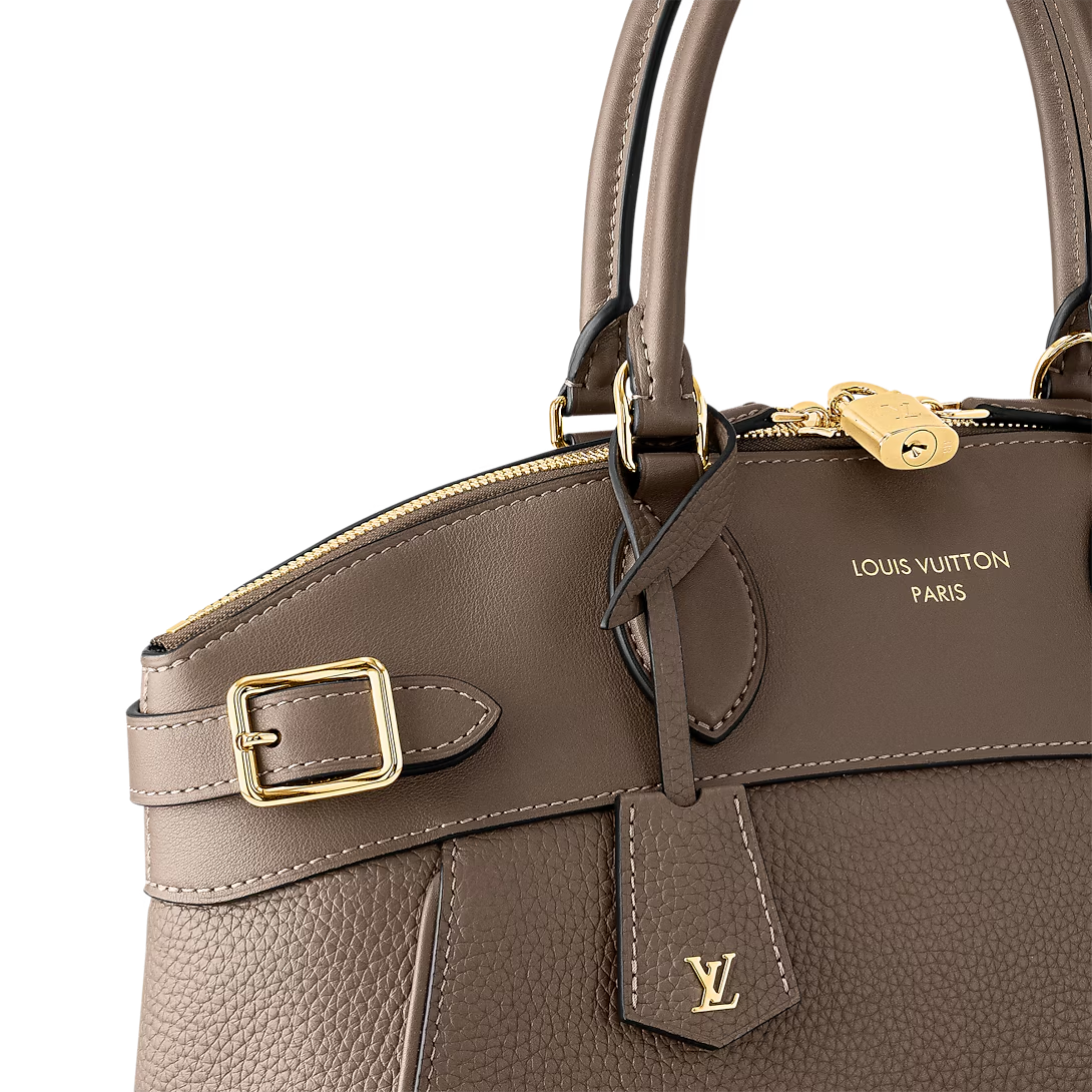 Louis Vuitton Lock It Vendôme Mm High End Leather Earth 36cm M22927