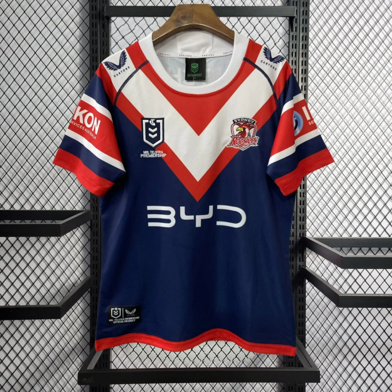 2025 Sydney Roosters Home Rugby Jersey