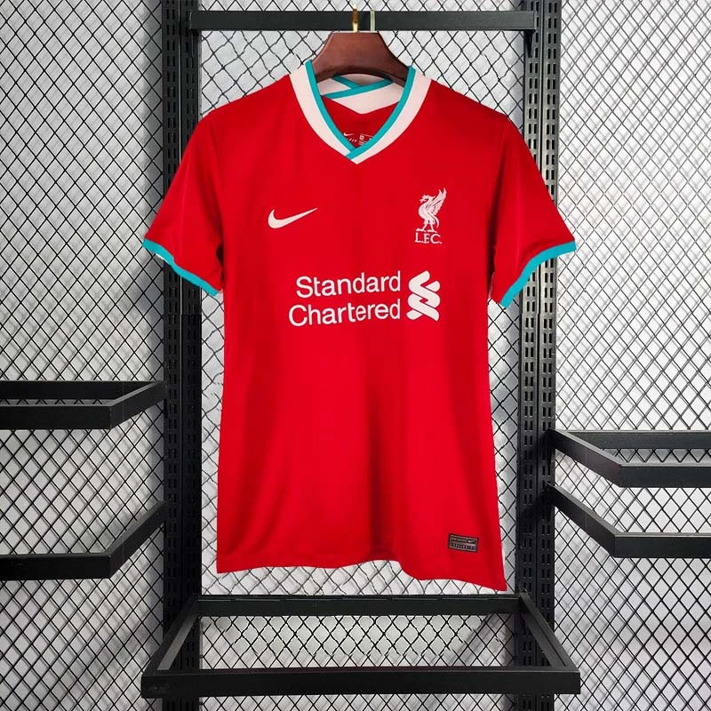 Retro 2020-21 Liverpool Home Football jersey Retro
