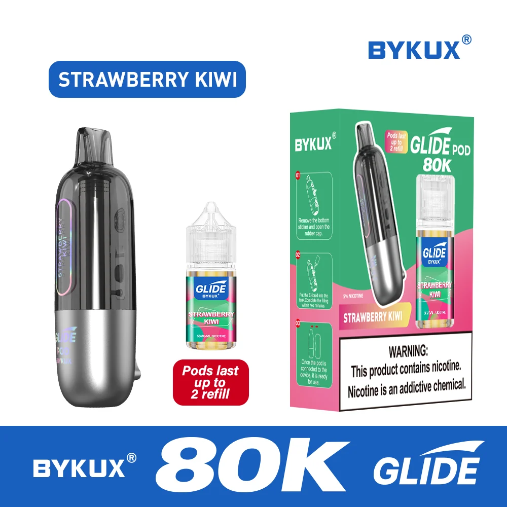 BYKUX GLIDE 80K Puffs 5% Nicotine Replacement Pod