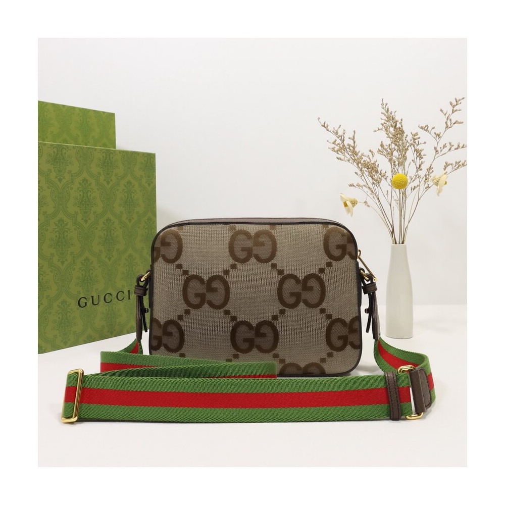 Gucci Messenger Bag With Jumbo GG
