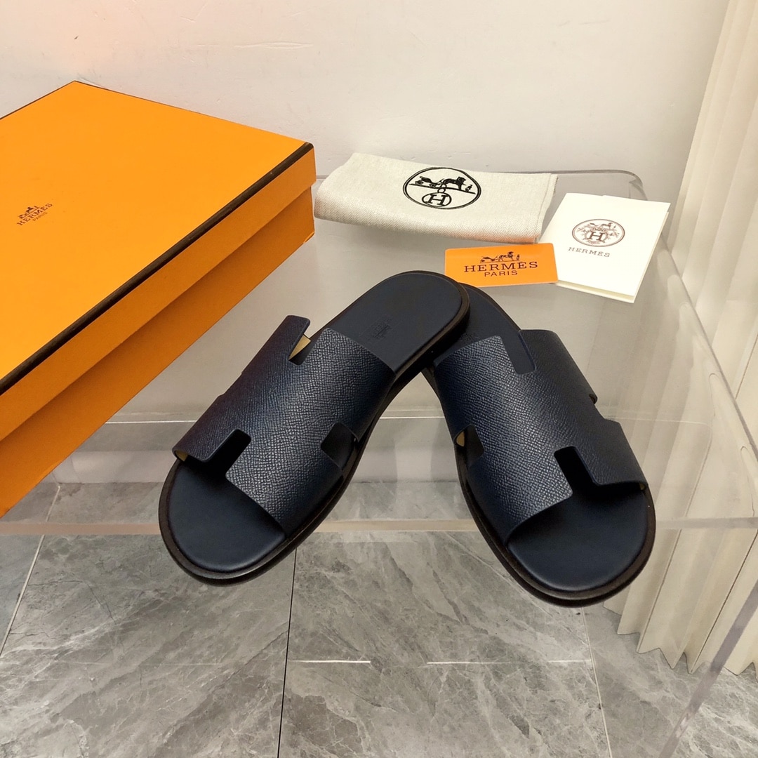 Hermes Izmir Sandal Blue H152415Zh11390