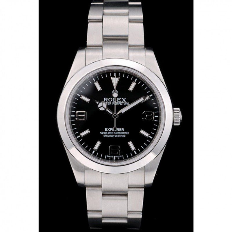 Rolex Explorer 39mm Black Dial 42002