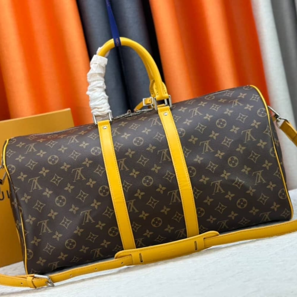 Louis Vuitton Keepall Bandoulière 50 Yellow 50cm M46771