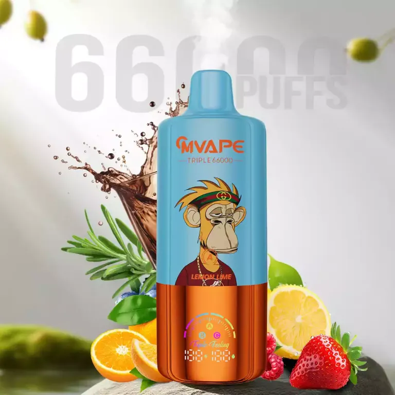 CRYSTAL MARY Pulse Triple 66000 66K Puffs Disposable Vapes 3in1 Taste