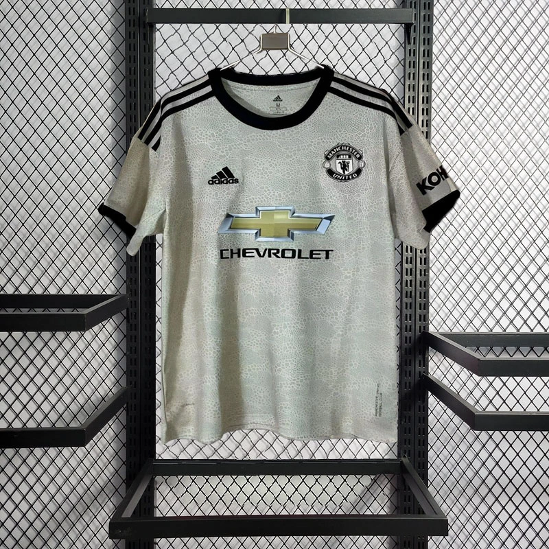 Retro 2019-20 Manchester United Away Football jersey retro