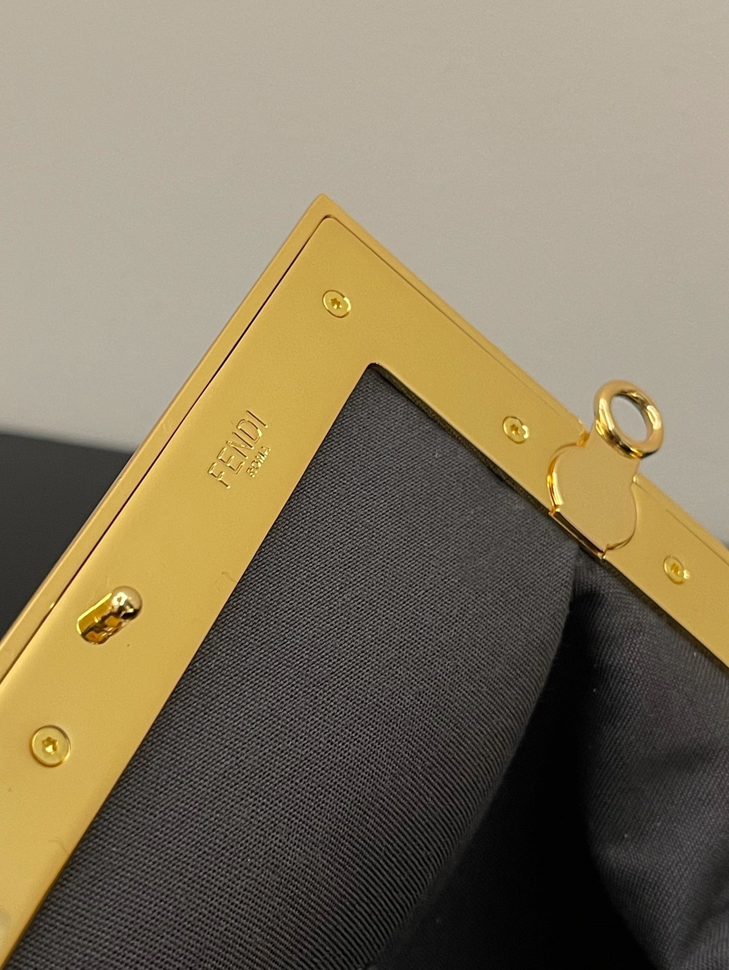 Fendi First Small Ff Brown Bag 26Cm