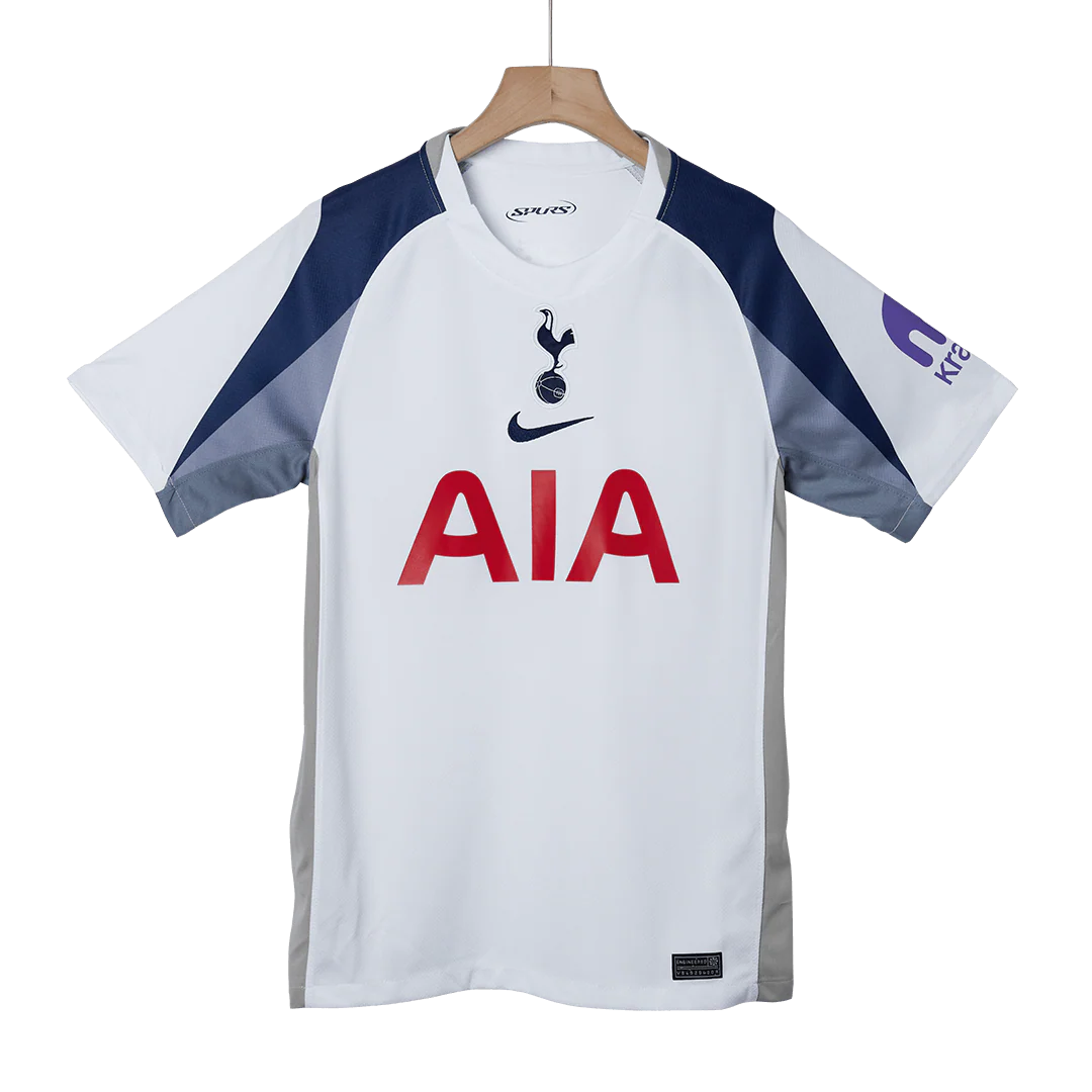 SON #7 Tottenham Hotspur Home Soccer Jersey 2025/26 White - UCL