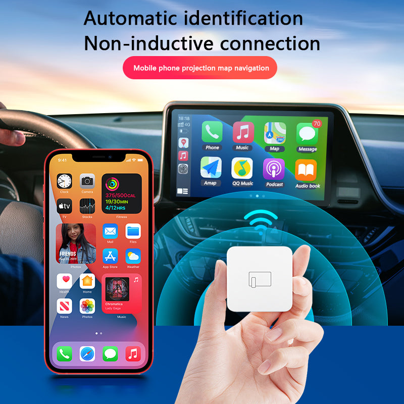 car wired to wireless carplay box
