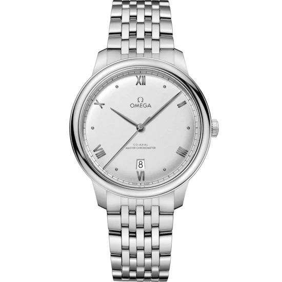 Omega De Ville Prestige 40 mm Silver Dial Stainless Steel Bracelet 434.10.40.20.02.001