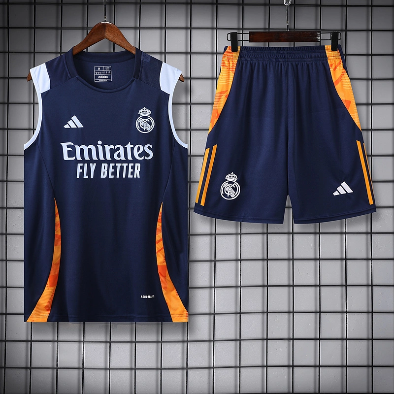 2024-25 Real Madrid Sleeveless Vest Training Wear
