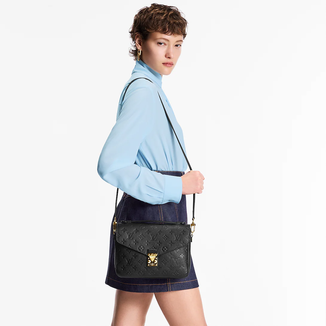 Louis Vuitton Pochette Métis ‘Black’ M41487 25cm