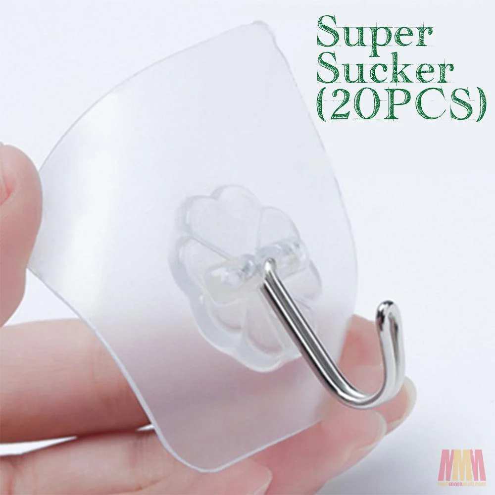 50KG Nano Sucking Hook (20PCS)