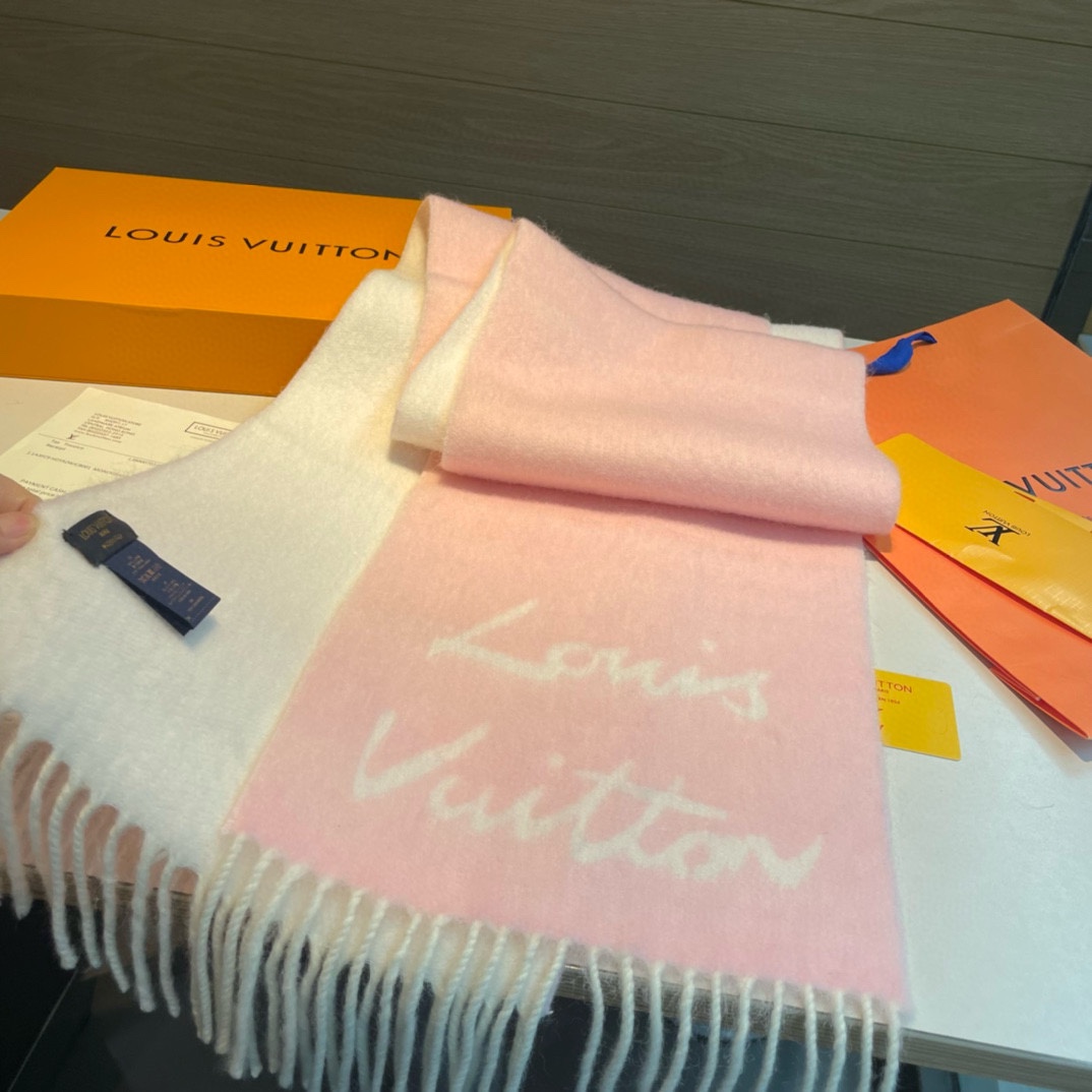 Fluffygram scarf-Pink