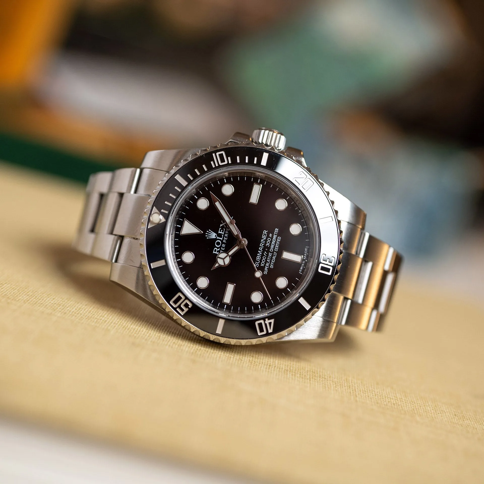 Rolex Submariner 41mm Black Dial 124060
