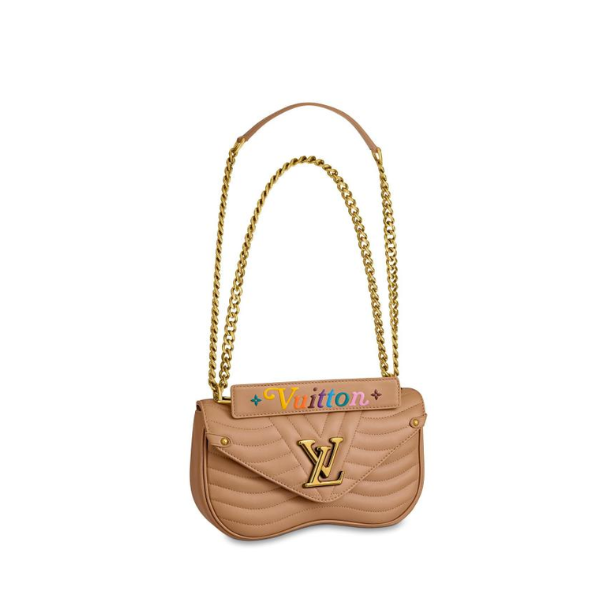 Louis Vuitton New Wave Chain Bag Brown 25Cm M55206