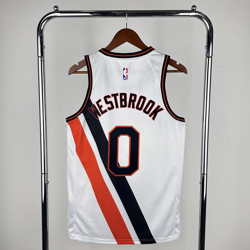 2020 NBA LA Clippers (0 WESTBROOK) Basketball Jersey