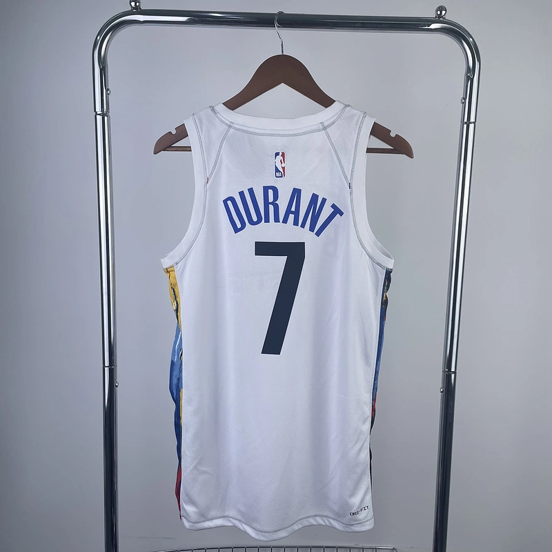 2023 NBA Brooklyn Nets (7 DURANT) Basketball Jersey