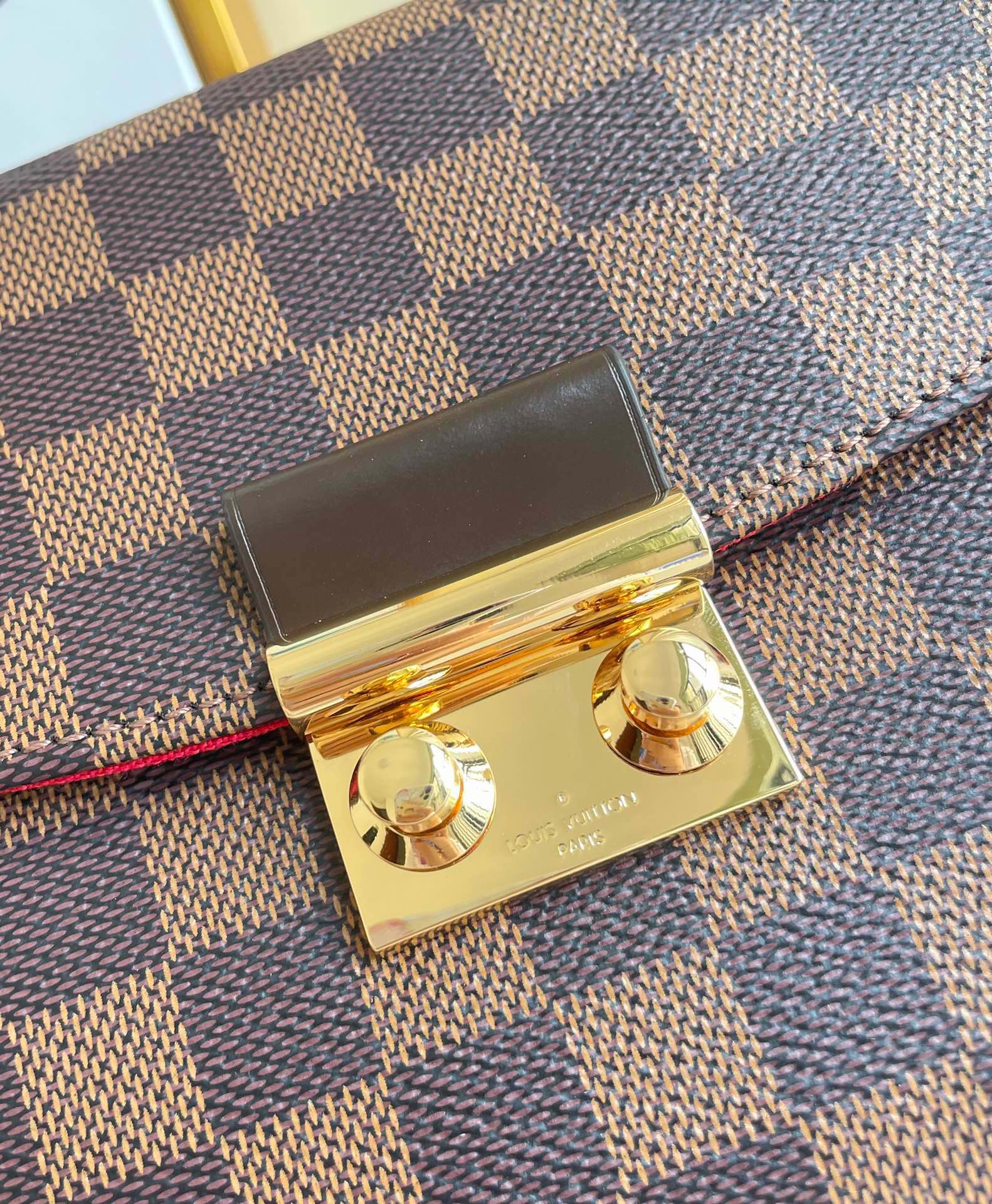 Louis Vuitton Damier Ebene Croisette 25Cm N53000