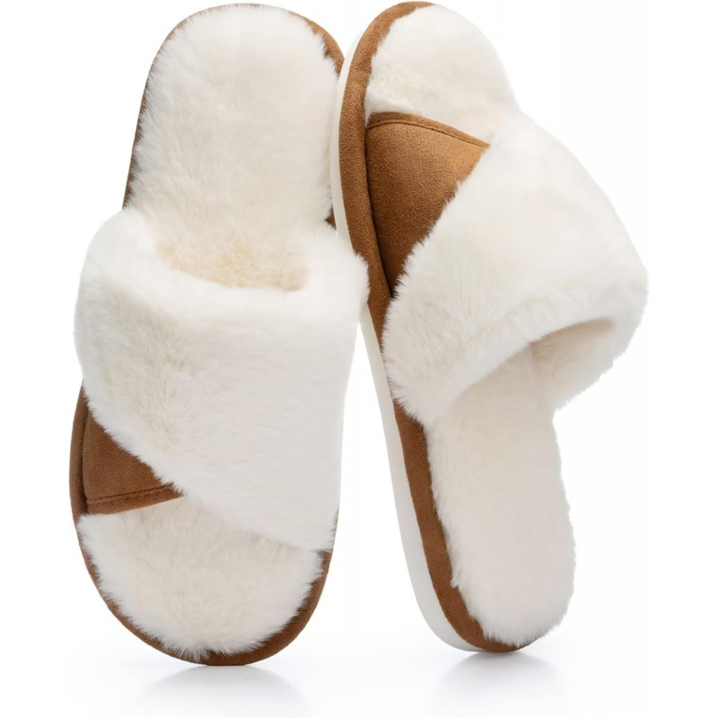 Women's Open-toe House Slippers