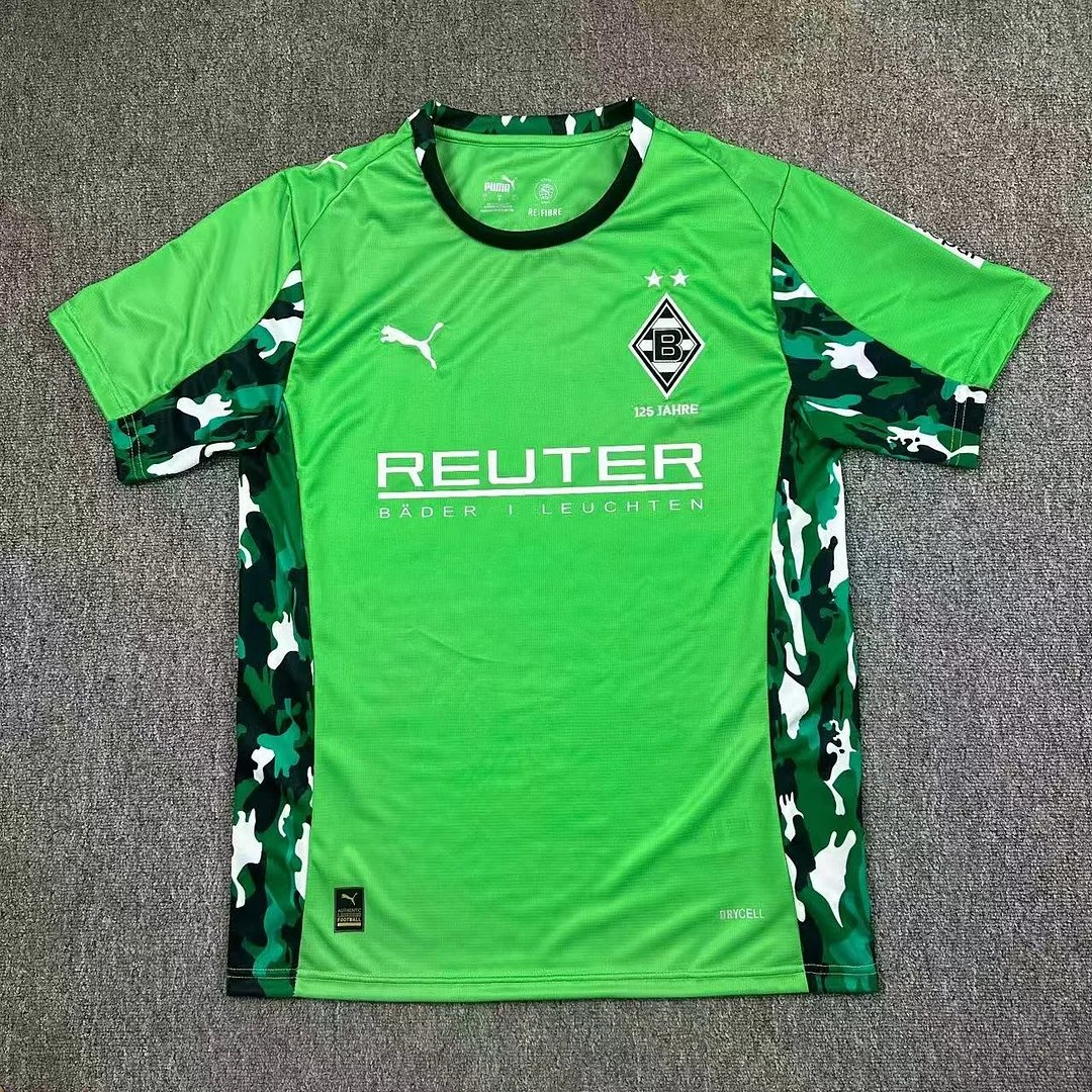 2025/2026 Bundesliga Monchengladbach Team Away Football Jersey