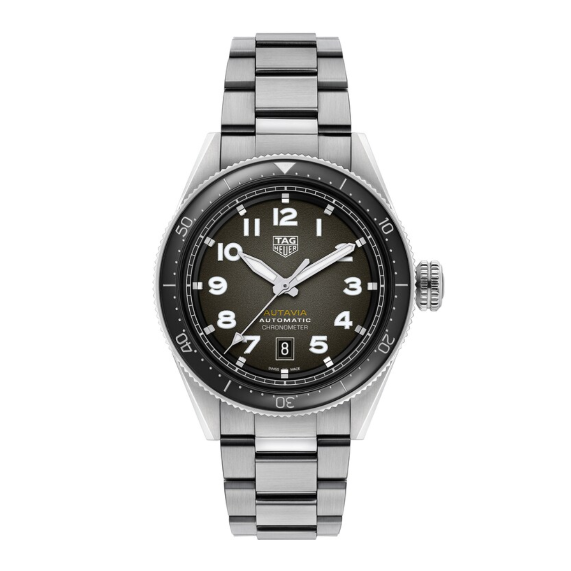 Tag Heuer Autavia Calibre 5 Chronometer WBE5114.EB0173 42mm Mens Watch