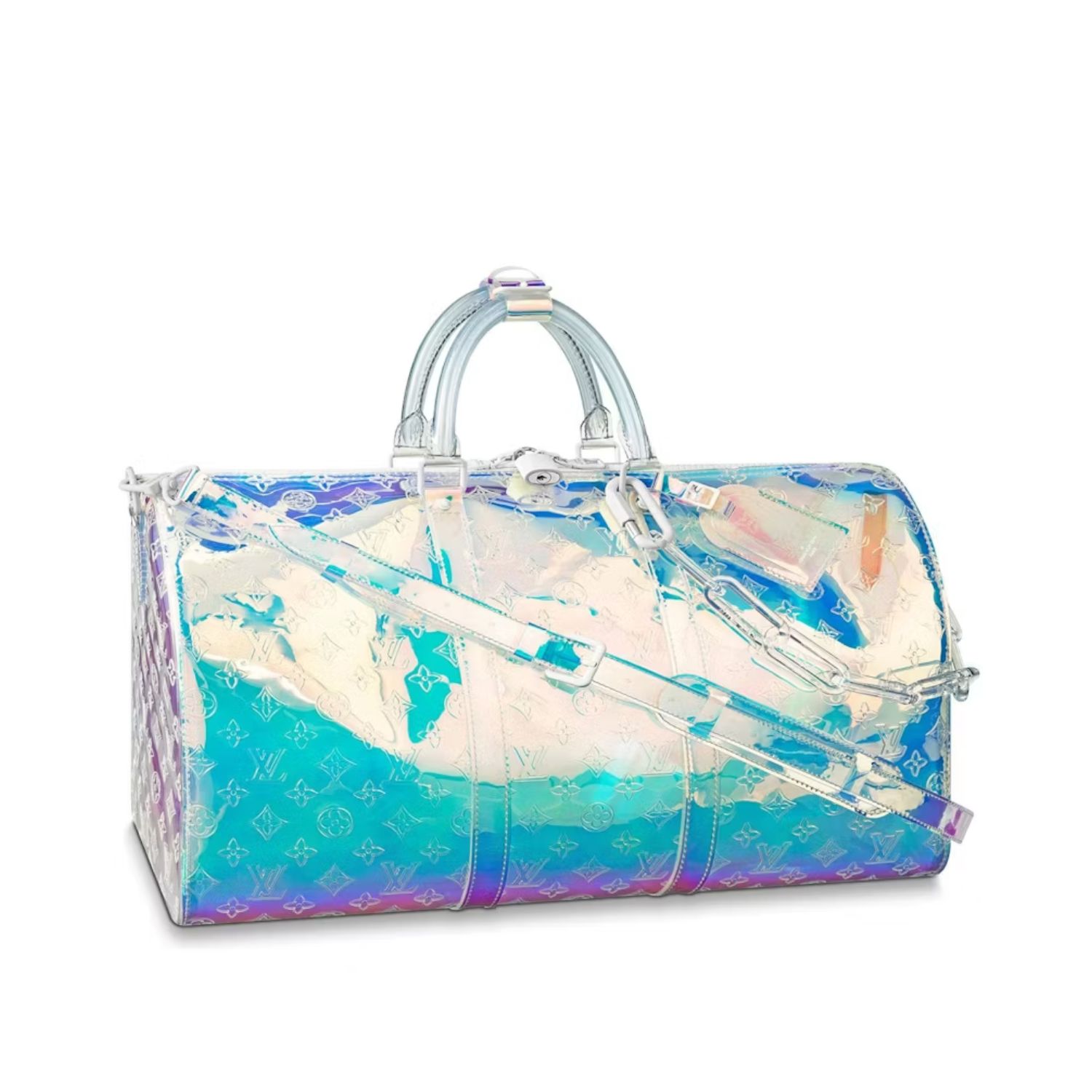 Louis Vuitton Keepall Bandouli Re 50 Prism Hologram 50cm M53271