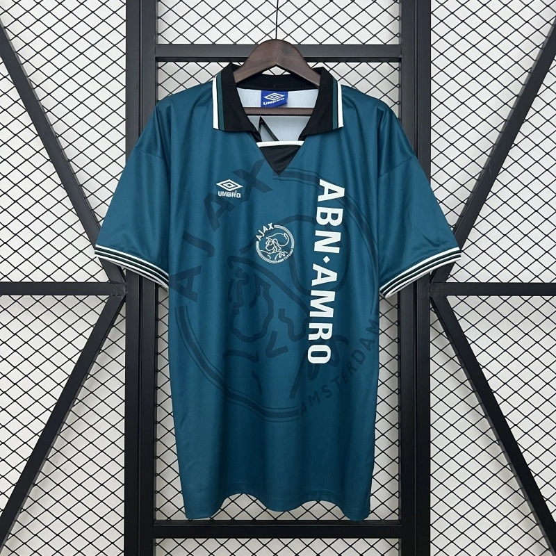 Retro 1995-96 Ajax Away Football jersey retro