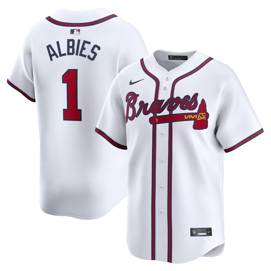 Ozzie Albies Atlanta Braves Home Limited Player Jersey White
