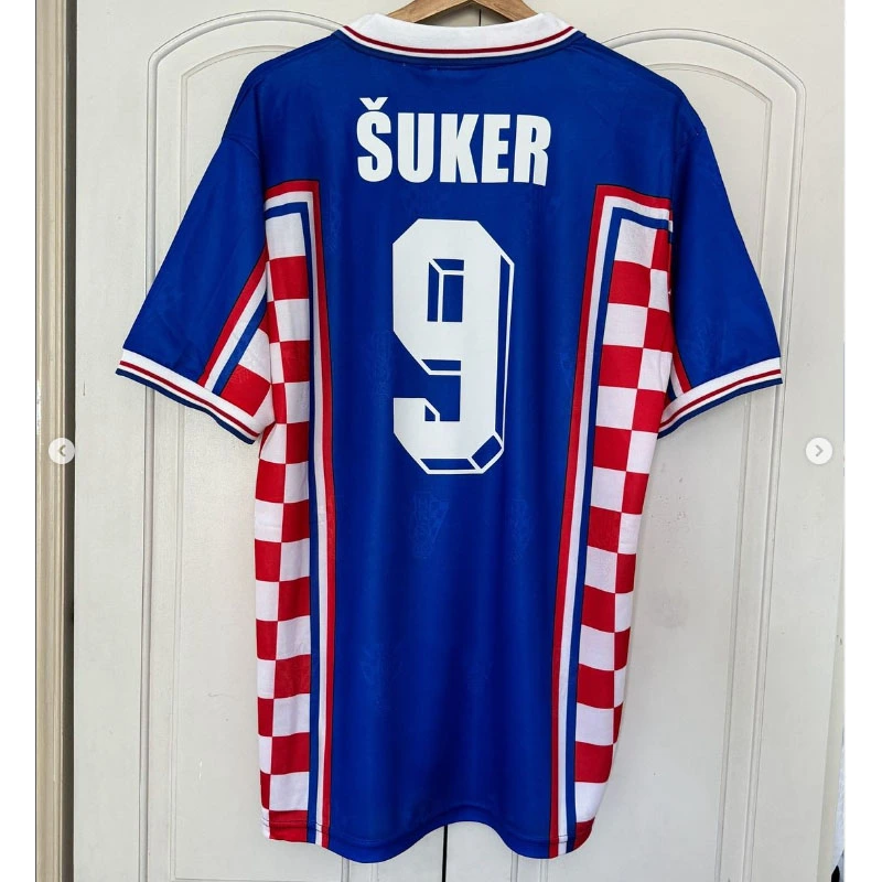 Retro 1998 Croatia Away Football jersey retro