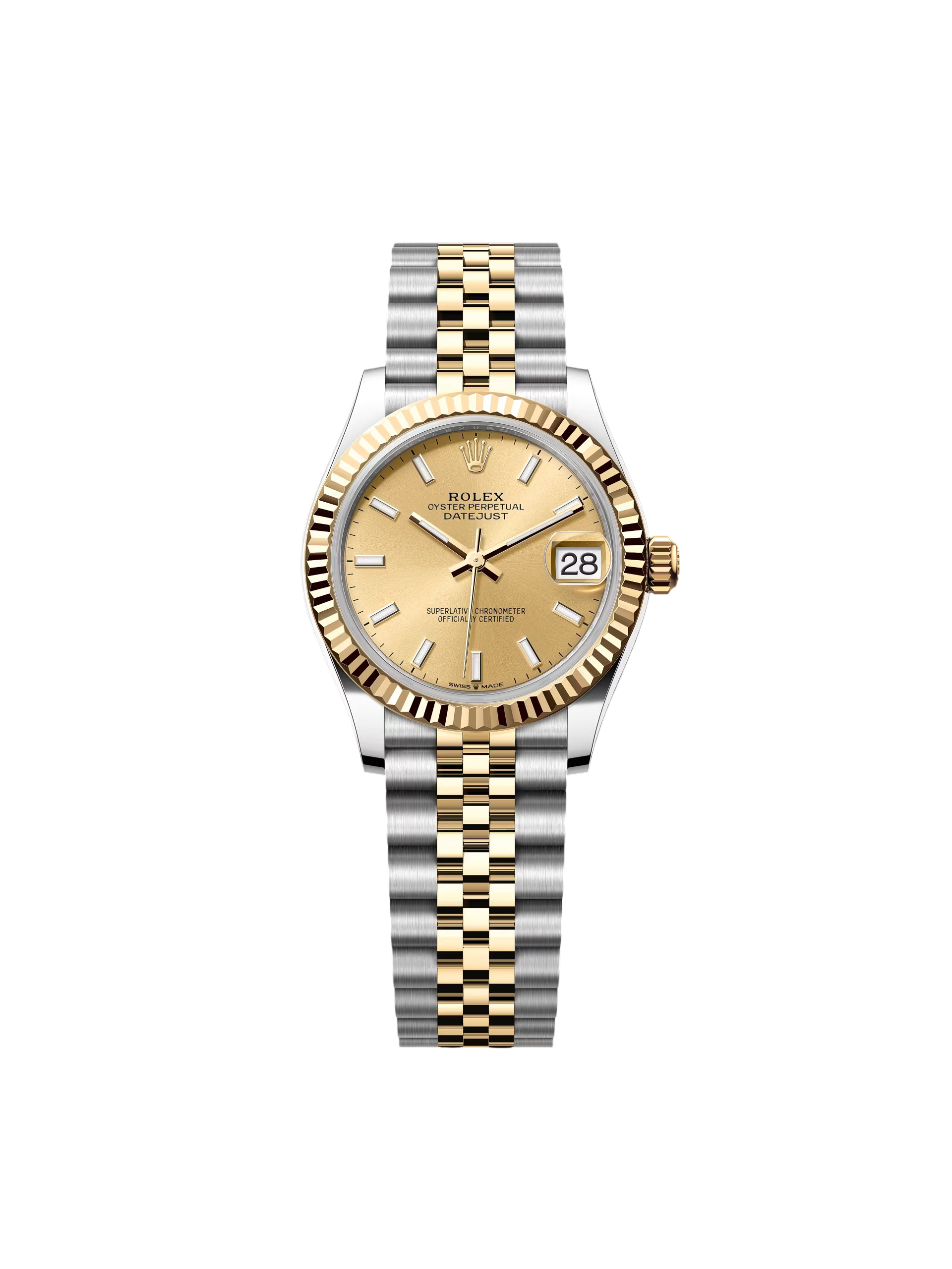 Rolex Datejust m278273-0013/0014 31mm Champagne Dial Stainless Steel and Yellow Gold Oyster Watch