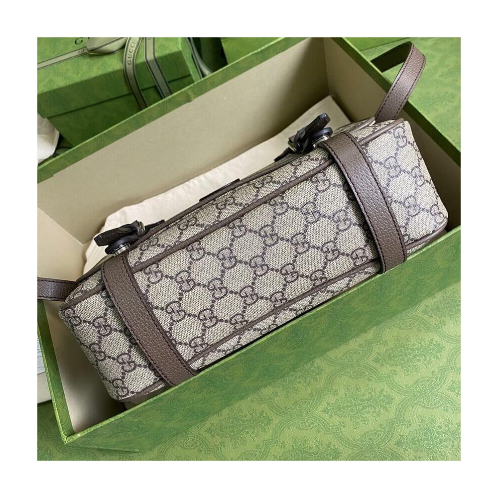 Gucci GG Messenger Bag in Brown