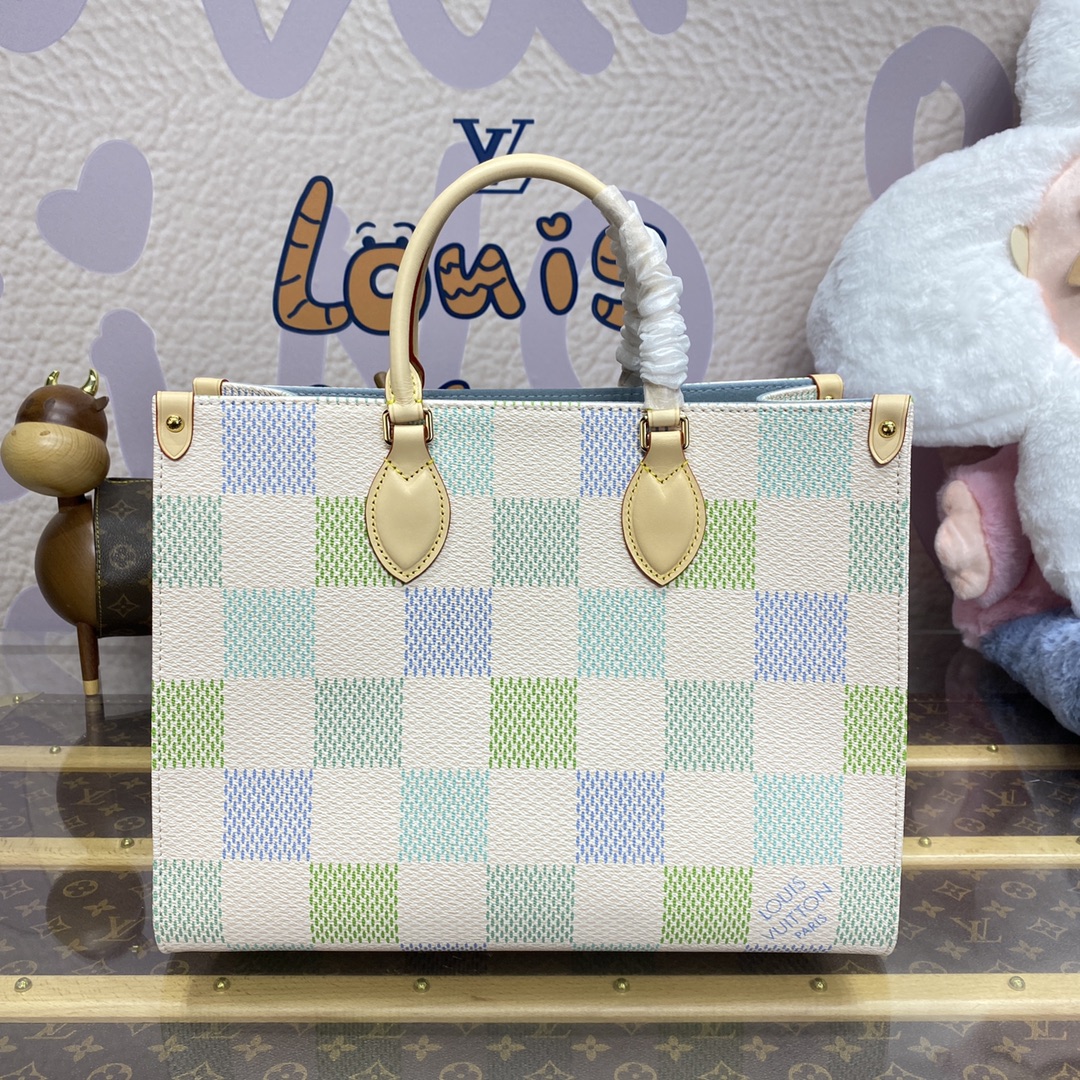 Louis Vuitton N40518 OnTheGo MM Pistachio