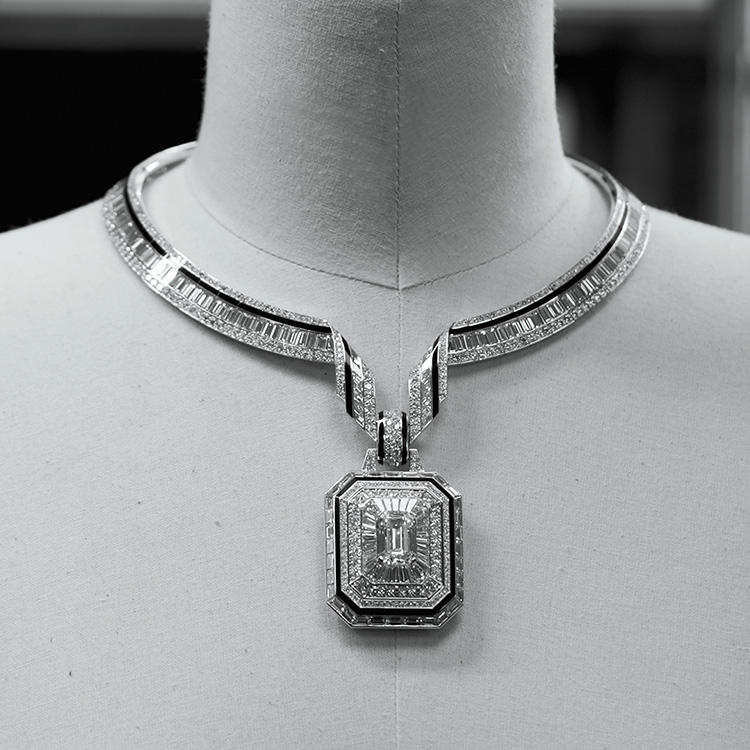 The Address Diamond Necklace