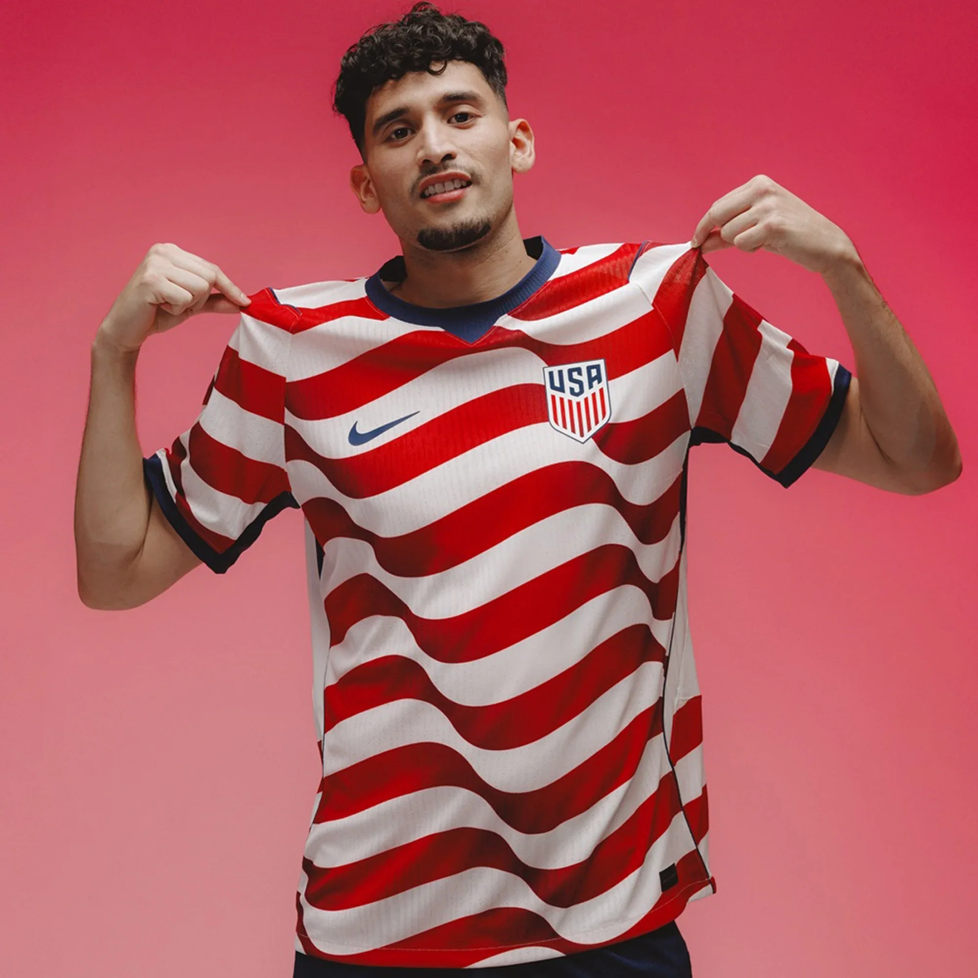 Nike Mens Christian Pulisic United States Match Authentic Home Jersey 2026 (Sail/Midnight Navy)
