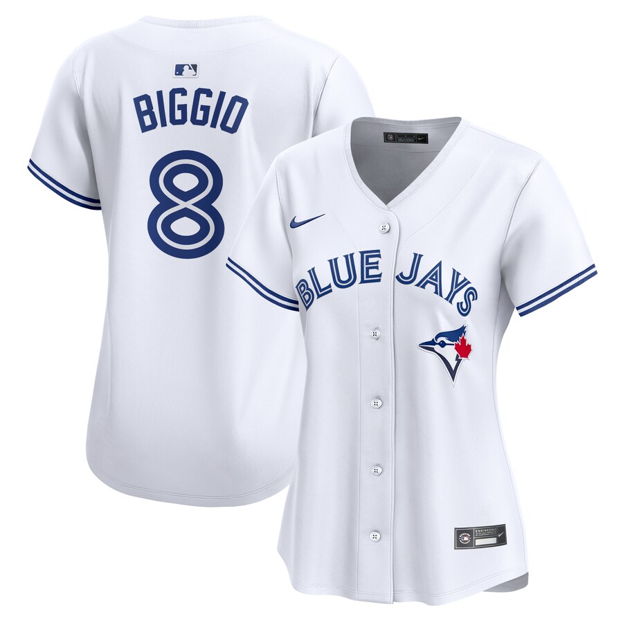 Cavan Biggio Toronto Blue Jays Women's Home Limited Player Jersey White