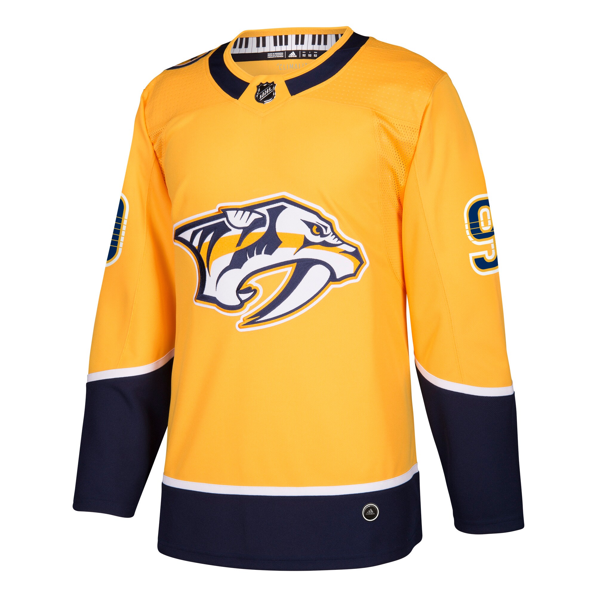 Filip Forsberg Nashville Predators adidas Authentic Player Jersey – Gold