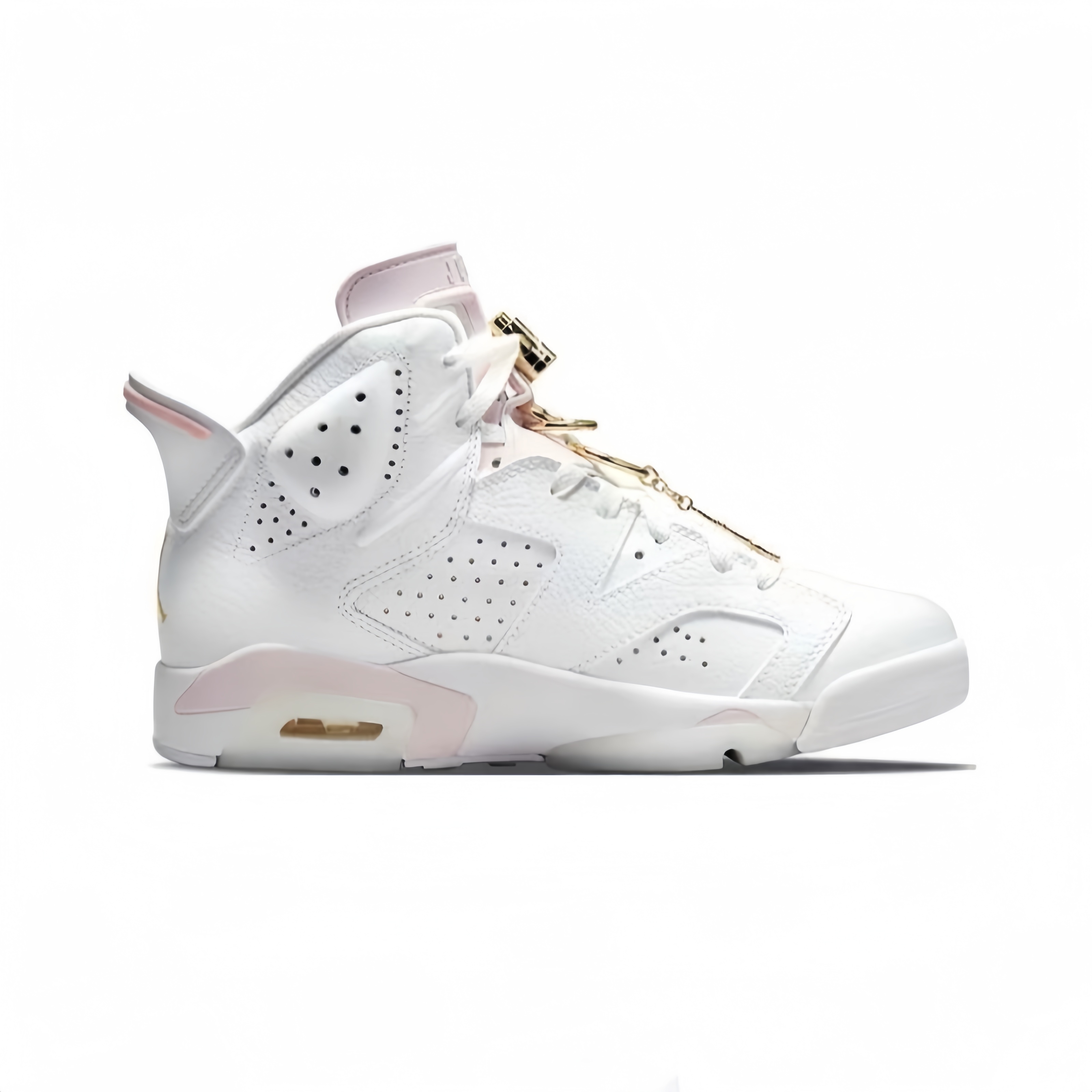 NIKE Air Jordan 6 Retro Gold Hoops for Men and Women EU36-47