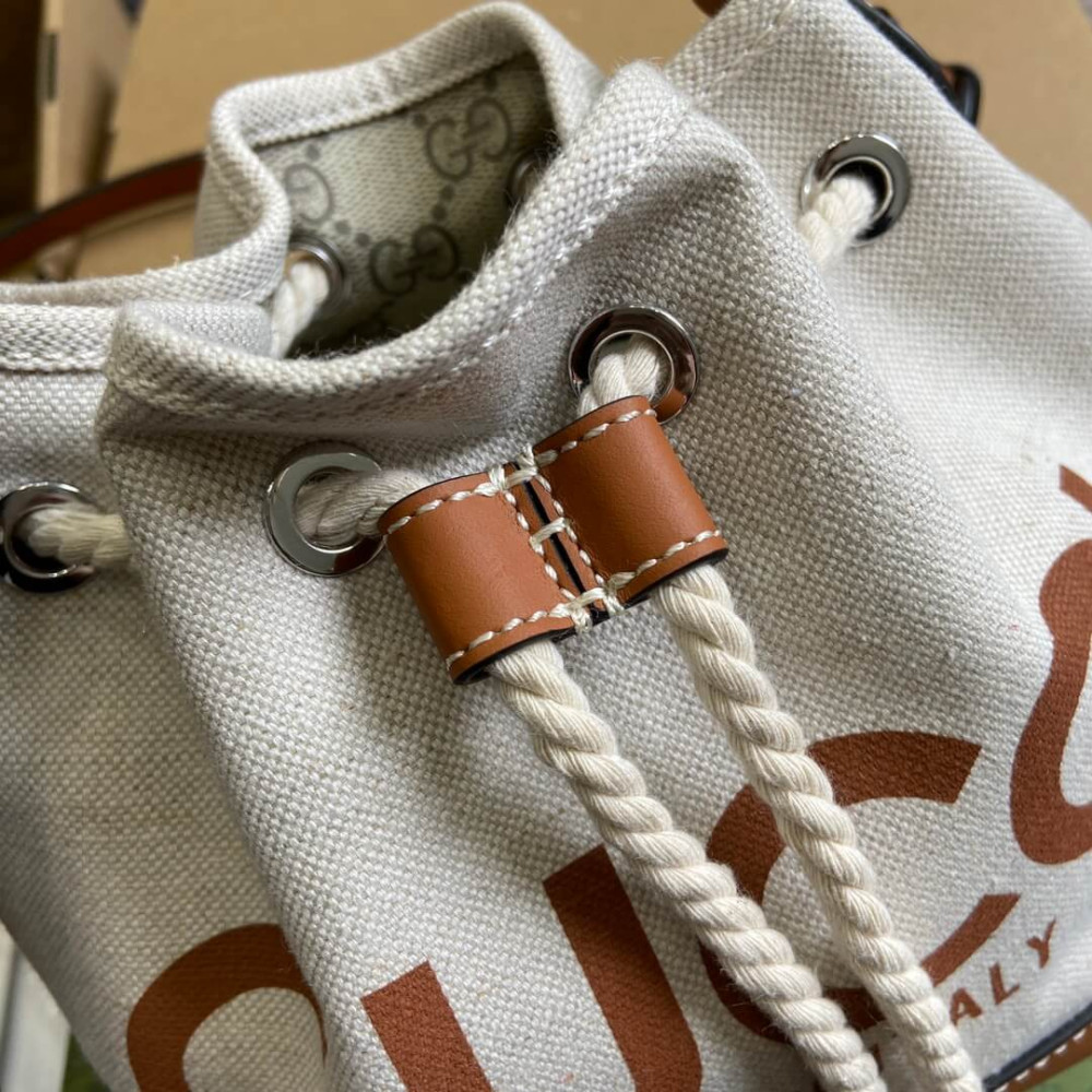 Gucci Mini Shoulder Bag With Gucci Print